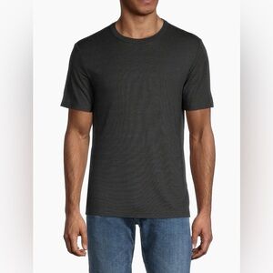 Theory striped tee — size large